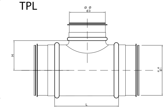 TEE TPL teknik çizim